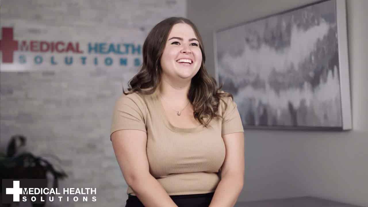 This is Kaitlyn being interviewed about her weight loss success with Medical Health Solutions and semaglutide.